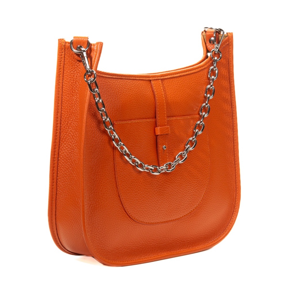 Hand made🇮🇹 -Women's genuine leather handbag "Bagira" (Italian boutique)